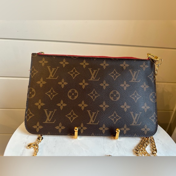 Louis Vuitton Monogram Neverfull Pochette - Picture 1 of 8